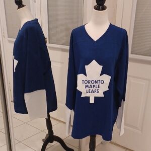 Blue Toronto Maple Leafs Hockey Jersey - Size XL